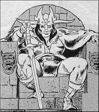Storming the capital city and slaying Numedides on the steps of his throne -- which he promptly took for his own -- Conan, now in his early forties, found himself ruler of the greatest Hyborian nation.
