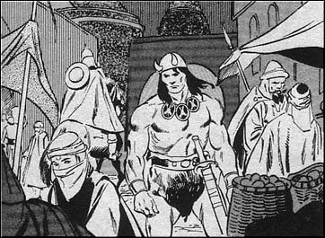 Continuing southward into Zamora, Conan came to Arenjun, the notorious City of Thieves.