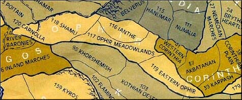 The provinces of Ophir
