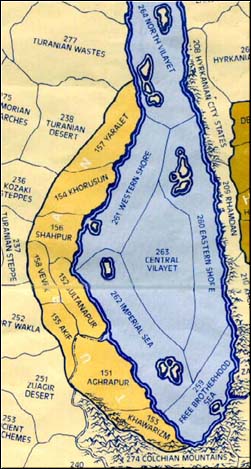 The provinces of Turan